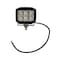 Buyers Products 4 Inch Wide LED Flood Light with Strobe - Square Lens 1492232 - alternate 5